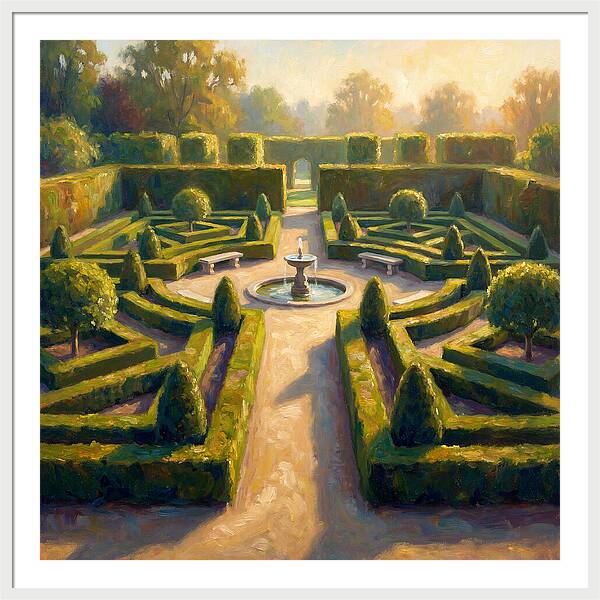 Formal Garden Serenity