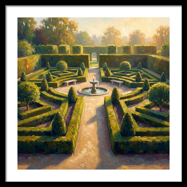 Formal Garden Serenity