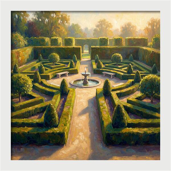 Formal Garden Serenity
