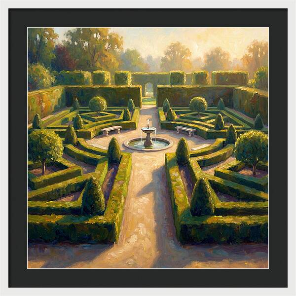 Formal Garden Serenity