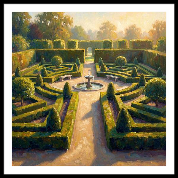 Formal Garden Serenity
