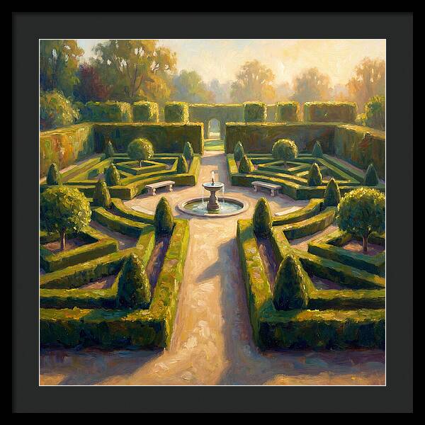 Formal Garden Serenity