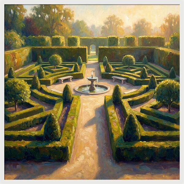 Formal Garden Serenity