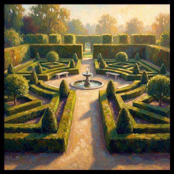Formal Garden Serenity