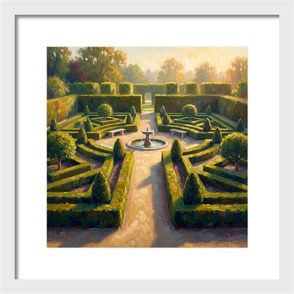Formal Garden Serenity