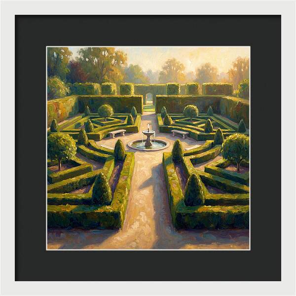 Formal Garden Serenity