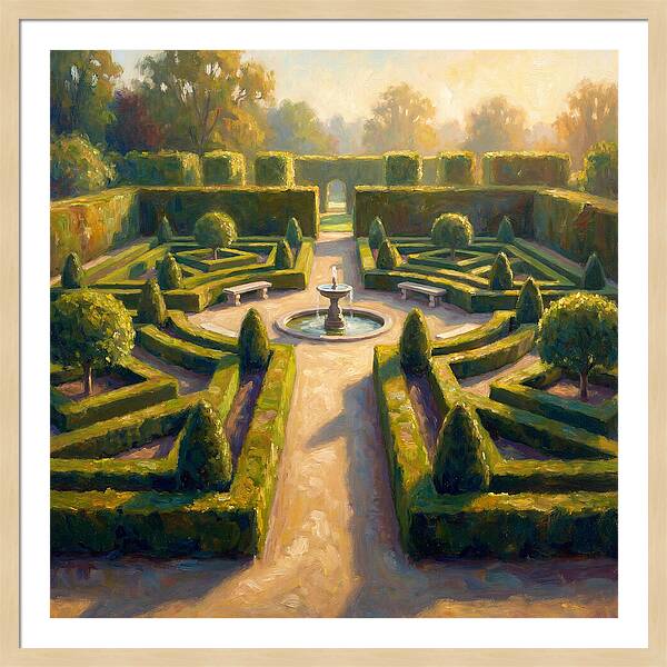 Formal Garden Serenity