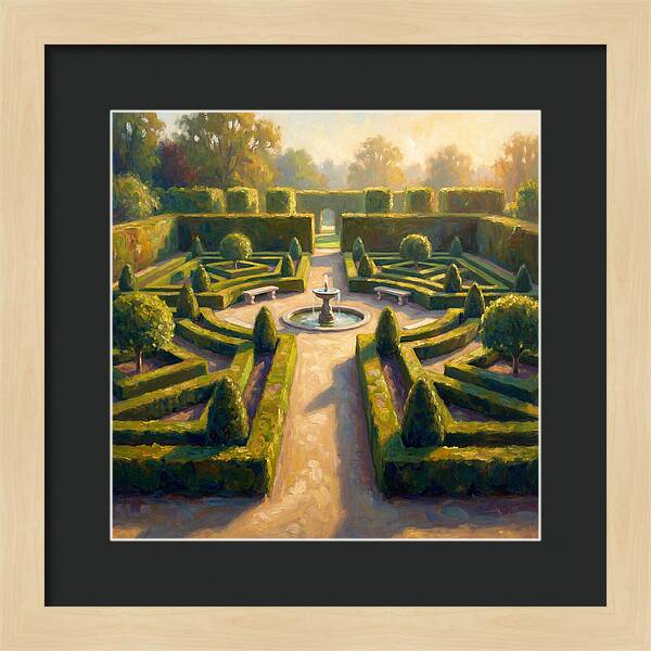 Formal Garden Serenity