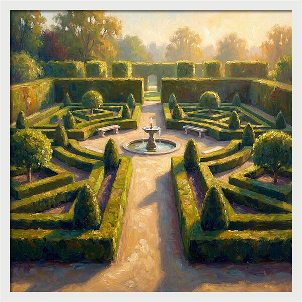 Formal Garden Serenity