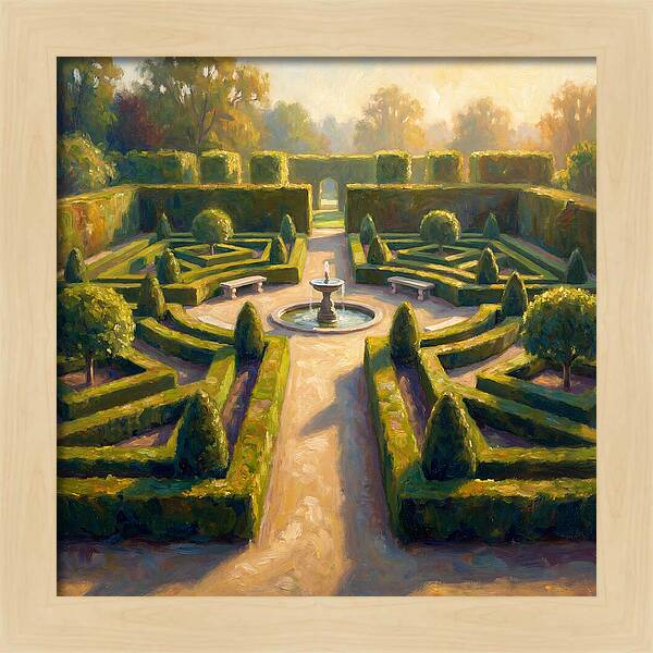 Formal Garden Serenity
