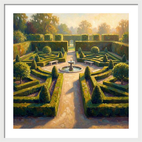 Formal Garden Serenity