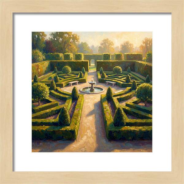 Formal Garden Serenity