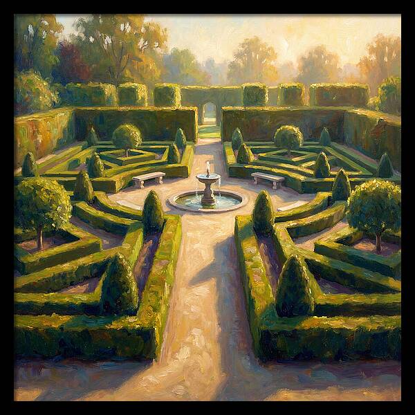 Formal Garden Serenity