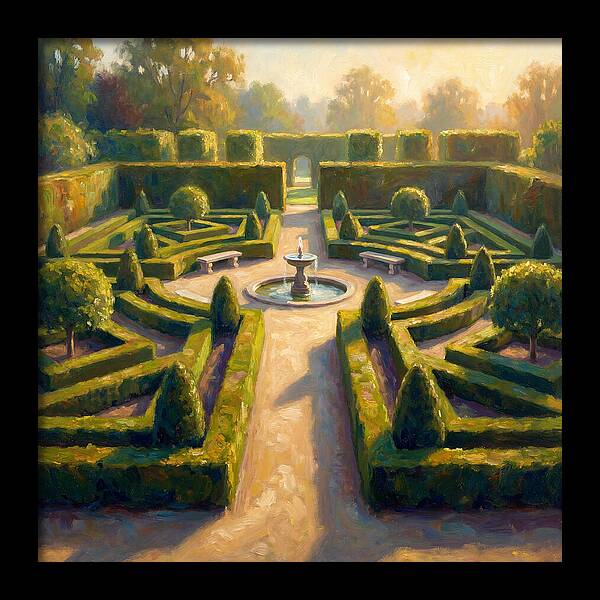 Formal Garden Serenity