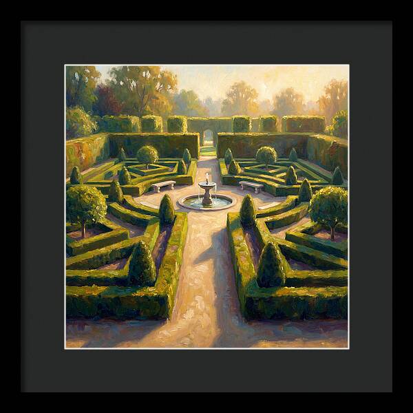 Formal Garden Serenity