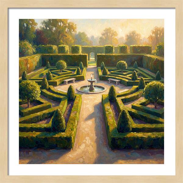 Formal Garden Serenity