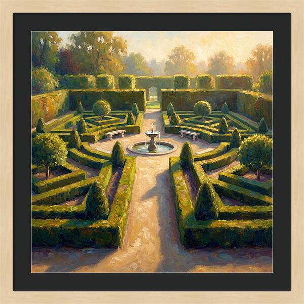 Formal Garden Serenity
