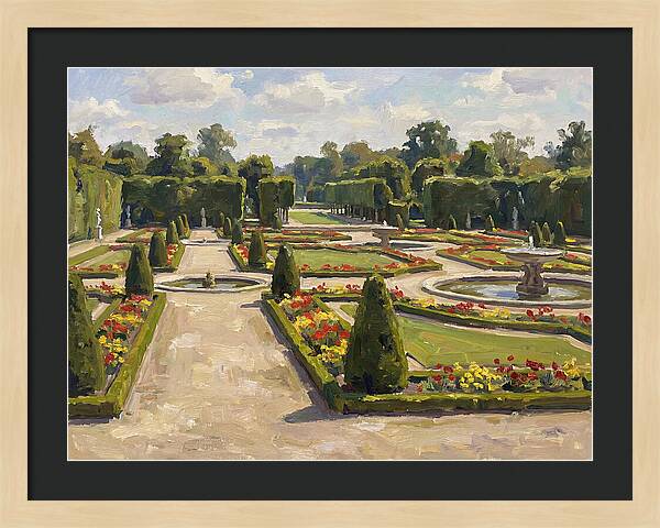 Formal Garden Serenity