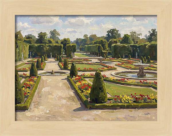 Formal Garden Serenity