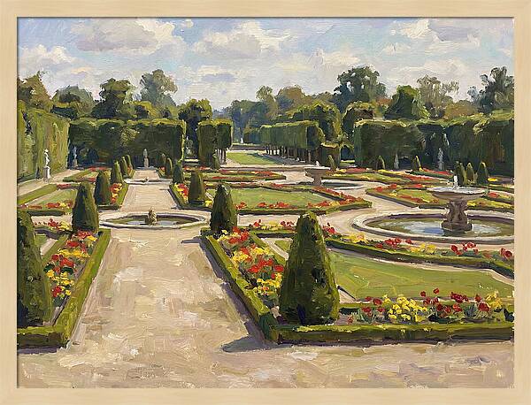 Formal Garden Serenity