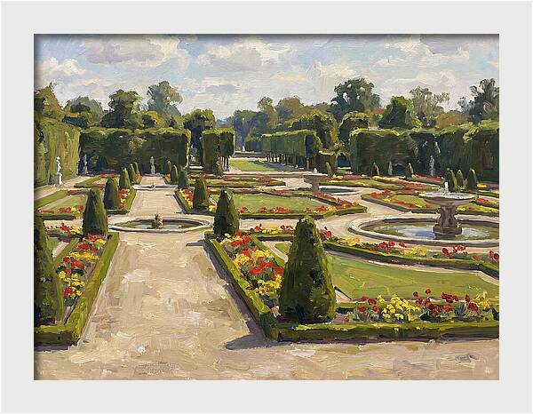 Formal Garden Serenity