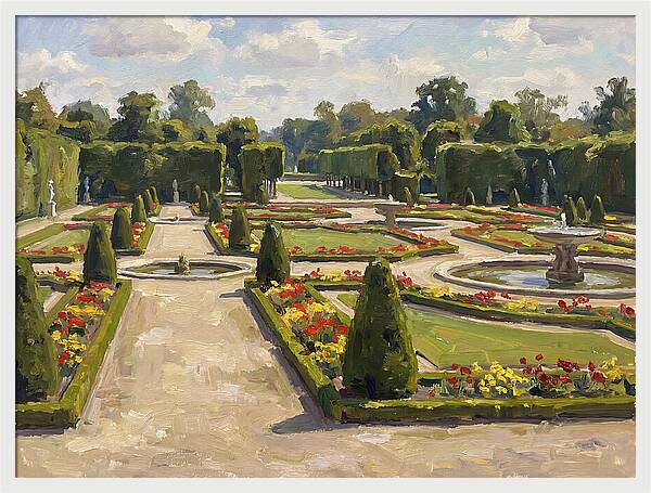 Formal Garden Serenity