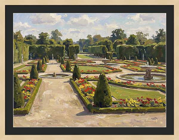 Formal Garden Serenity