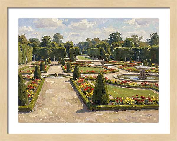 Formal Garden Serenity