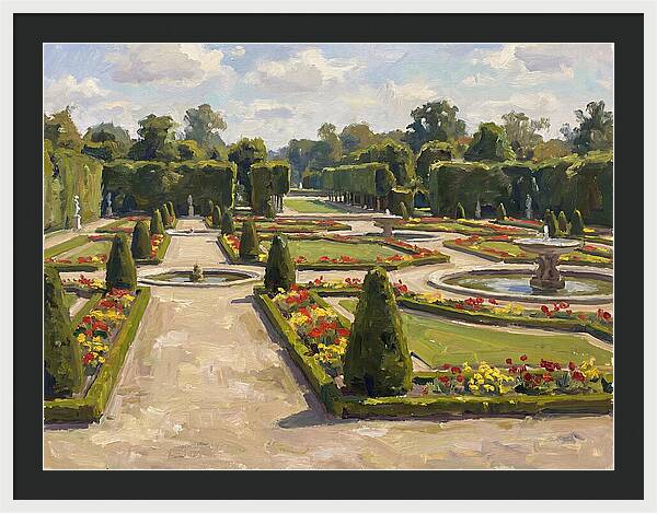 Formal Garden Serenity