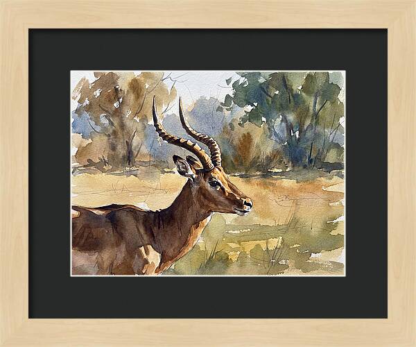 Four Horned Antelope Portrait
