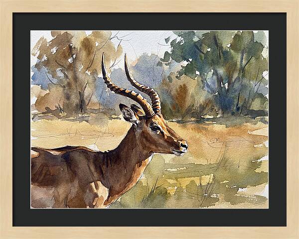 Four Horned Antelope Portrait
