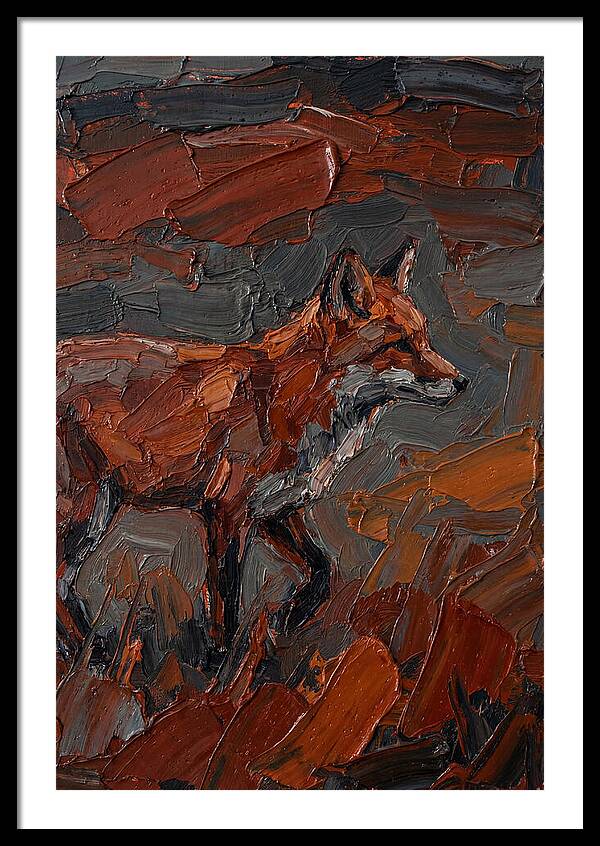 Fox In Earthy Tones