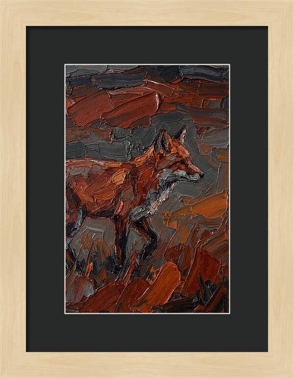 Fox In Earthy Tones