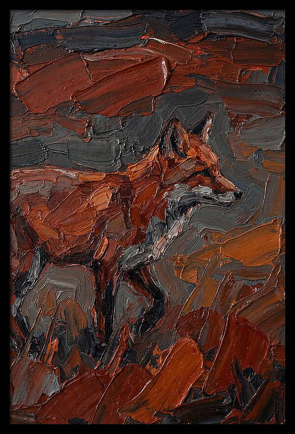 Fox In Earthy Tones