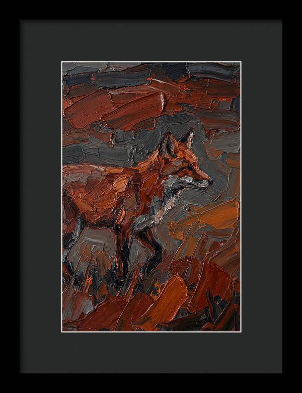 Fox In Earthy Tones