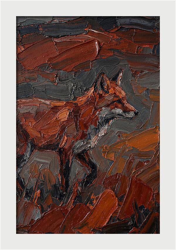 Fox In Earthy Tones