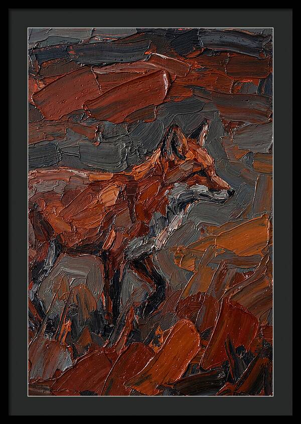 Fox In Earthy Tones