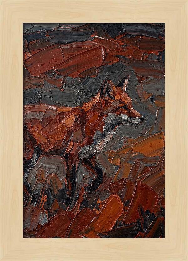 Fox In Earthy Tones