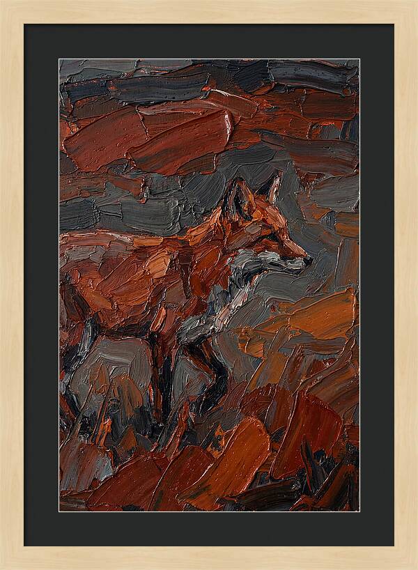 Fox In Earthy Tones