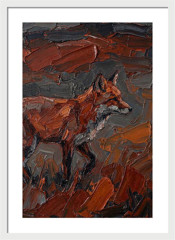 Fox In Earthy Tones