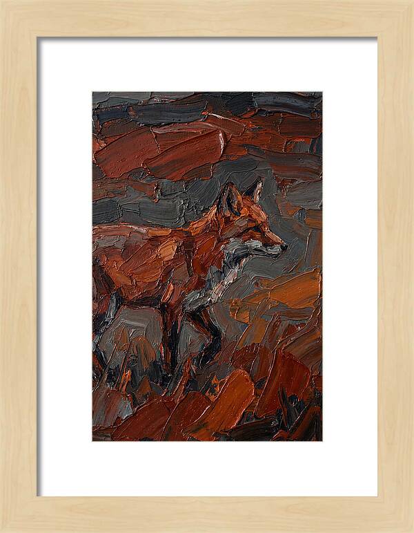 Fox In Earthy Tones