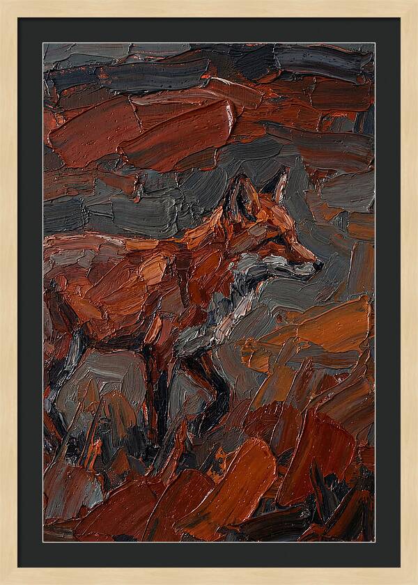 Fox In Earthy Tones