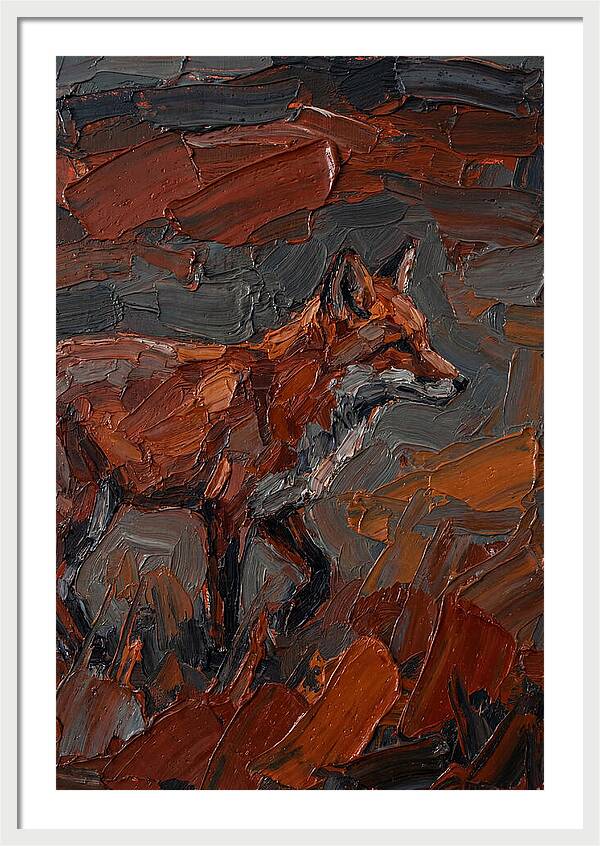 Fox In Earthy Tones
