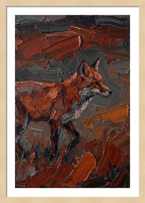 Fox In Earthy Tones