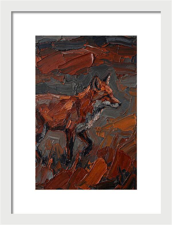 Fox In Earthy Tones