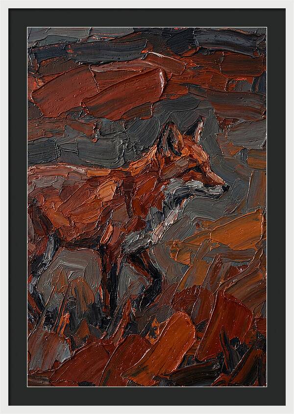 Fox In Earthy Tones