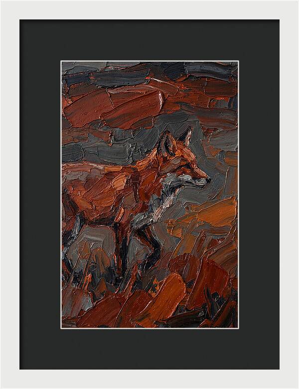 Fox In Earthy Tones