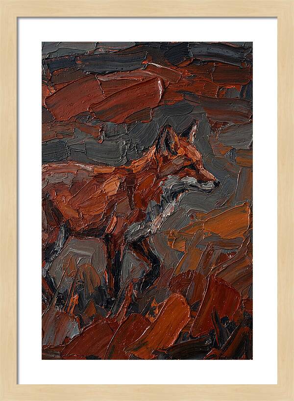 Fox In Earthy Tones