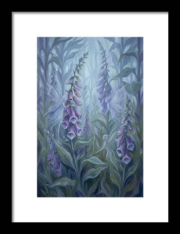 Foxglove Fairy Among Flowers