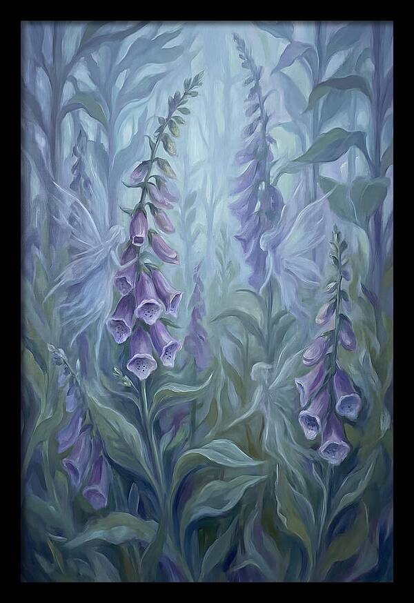 Foxglove Fairy Among Flowers